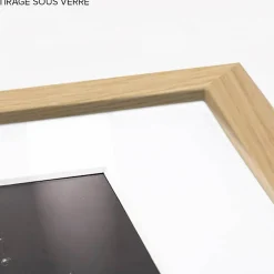 Tirage sous-verre encadré passengers 50x70 cm Fabriqué en France