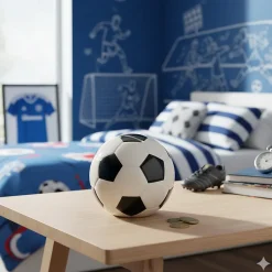 Tirelire en céramique ballon de foot