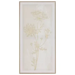 Toile 3D Beryl blanc 30x60cm- Modèle A- Atmosphera