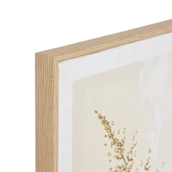 Toile 3D Beryl blanc 30x60cm- Modèle A- Atmosphera