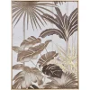 Toile 3D Shirley vert Kaki 60x80cm - Atmosphera