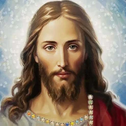 Toile décorative avec cadre Jesus 72x4x102 cm