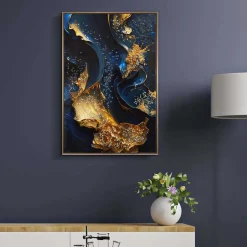 Toile décorative avec cadre Andromeda 60x4x90 cm Modèle 2