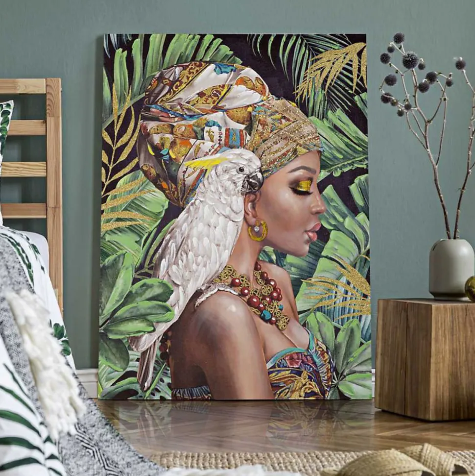 Toile décorative Kloé 90x30x120 cm