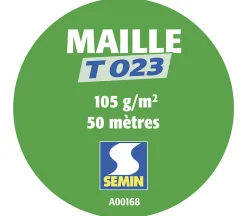 Toile de verre Semin - motif maille - rouleau 50 x 1 m