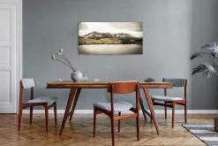 Toile imprimée Auvergne Lac 50 x 100 cm