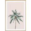 Toile imprimée botanica palmier l.60 x H.90 cm