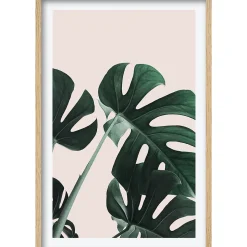 Toile imprimée botanica végétal l.60 x H.90 cm