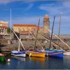Toile imprimée Canvas Port montée sur châssis bois en pin 60x80 cm
