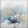 Toile imprimée Ginko encadrée 58x58 cm - Atmosphera