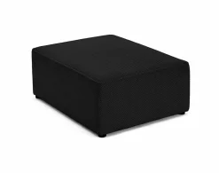 Topaze - pouf - en velours texturé - Best Mobilier