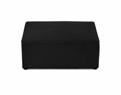Topaze - pouf - en velours texturé - Best Mobilier