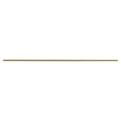 Tringle à rideau Elasa métal effet laiton doré satin Ø28 x L.150cm GoodHome