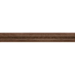 Tringle à rideau en bois chêne foncé Ø.2,8 x L.220cm Mobois