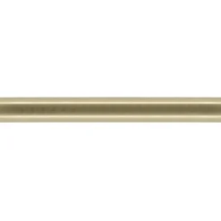 Tringle à rideau métal doré mat Ø.2,8 x L.150cm Mobois