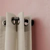 Tringle à rideau Tinos effet titane gris Ø19 x L.150cm GoodHome