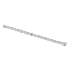 Tringle à rideaux extensible Anafi GoodHome blanc mat L.60/90cm