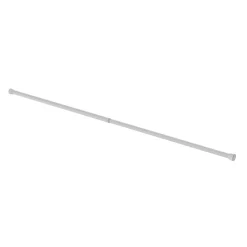 Tringle à rideaux extensible Anafi GoodHome blanc mat L.120/210cm