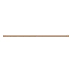 Tringle à rideaux extensible Syros GoodHome effet chêne mat L.90/120cm