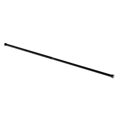 Tringle à rideaux extensible Araxos GoodHome noir mat L.120/210cm