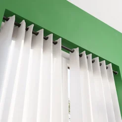 Tringle à rideaux extensible Araxos GoodHome noir mat L.120/210cm