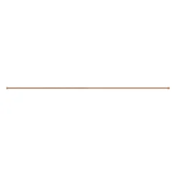 Tringle à rideaux extensible Syros GoodHome effet chêne mat L.200/330cm
