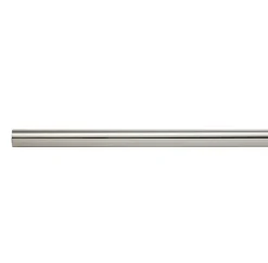 Tringle à rideaux GoodHome Olympe L.300cm ⌀19cm chromé
