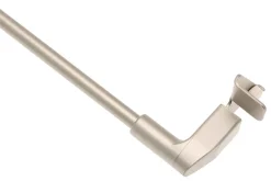 TRINGLE A VITRAGE AJUSTABLE ATELIERS28 - CHROME SATINE