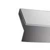 Tringle déco Rail PVC 3 voies avec profil de décoration blanc 180cm