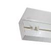 Tringle déco Rail PVC avec profil de décoration blanc 180cm
