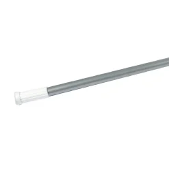 Tringle extensible aluminium hydro chromé 75,115cm - 75 à 115 cm - Argent
