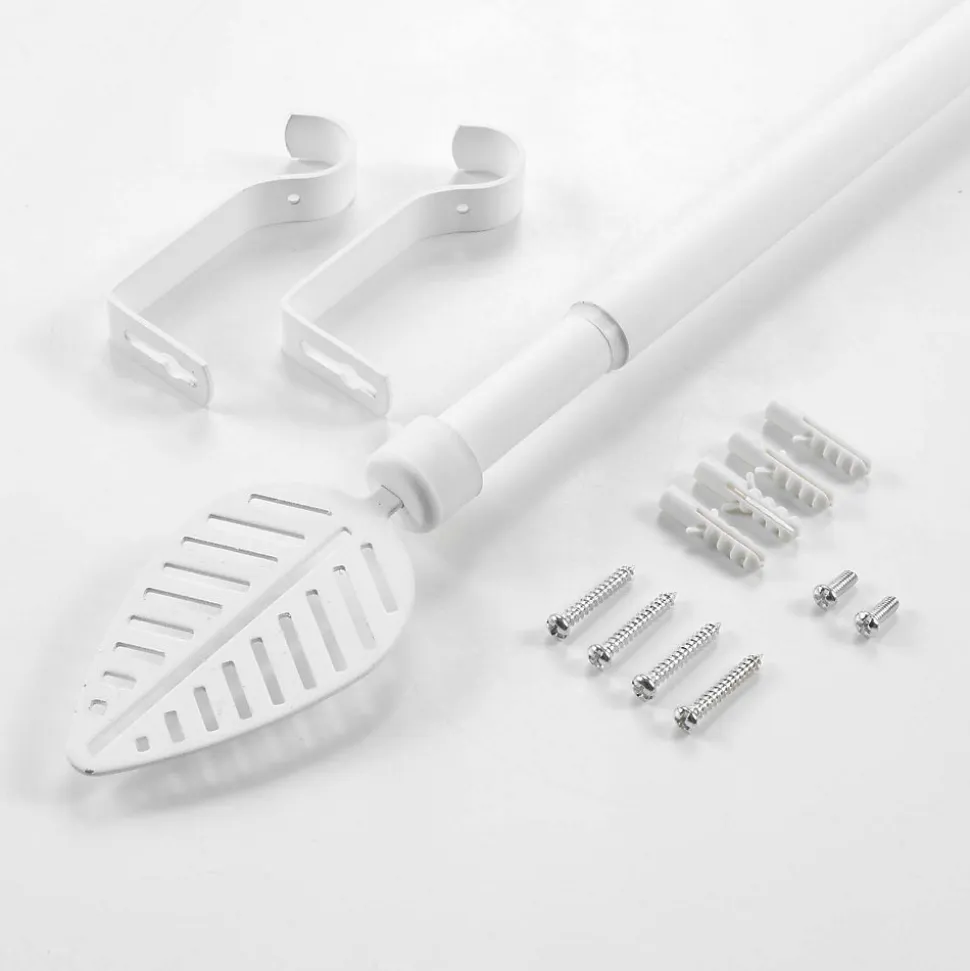 Tringle extensible en kit (120-210 cm - Blanc)