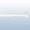 Tringle extensible entre 2 murs sans percage blanc - 90 à 140 cm - Blanc