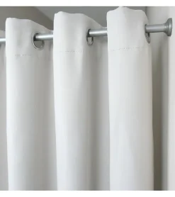 Tringle extensible entre 2 murs sans percage nickel mat - 60 à 90 cm - Nickel mat