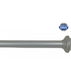 Tringle extensible entre 2 murs sans percage nickel mat - 60 à 90 cm - Nickel mat