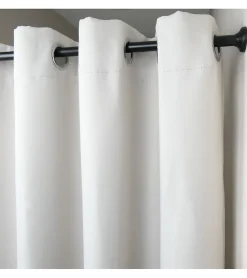 Tringle extensible entre 2 murs sans percage Noir - 60 à 90 cm - Noir