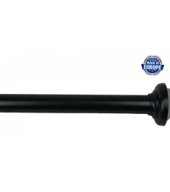Tringle extensible entre 2 murs sans percage Noir - 140 à 260 cm - Noir