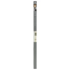 Tringle natura Elli210-380, noir en métal - Atmosphera