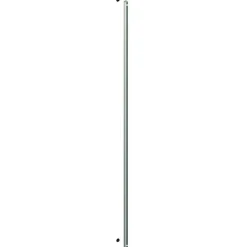 Tringle Pour Cremone Pompier 11 7 X 11 7 Mm- 2 X 1250 Mm Alugris