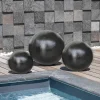 Trio boules déco design noires