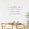 Une meilleure amie c'est une sœur que la vie a oublié de nous donner - Sculpture fil de fer 60-75 cm - Bijoux de mur
