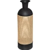 Vase - Arbela - métal - noir - H60 - 5 cm - Atmosphera