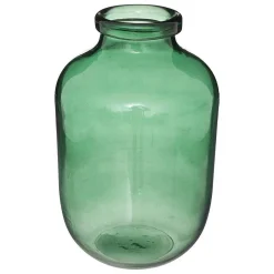Vase - verre - vert - H28 cm - Atmosphera