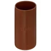 Vase Avi en céramique H20cm marron caramel - Atmosphera