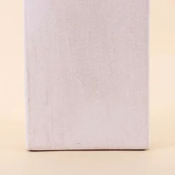 Vase bouteille géométrique en grès 48cm