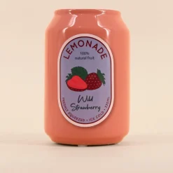 Vase canette limonade rose 11cm