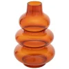 Vase Clothilde ambre H22cm - Atmosphera
