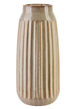 Vase Céramique ARINA Arina 16x16x35,5 cm Beige 1 pièce