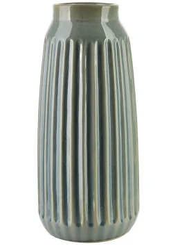 Vase Céramique ARINA LIGHT 16x16x35,5 cm Beige 1 pièce
