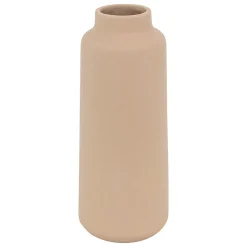 Vase céramique Rily beige nude H.30cm Atmosphera
